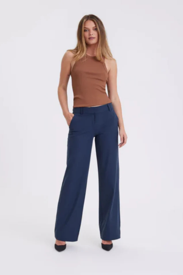 31191 NAVY TONAL PIN LONG