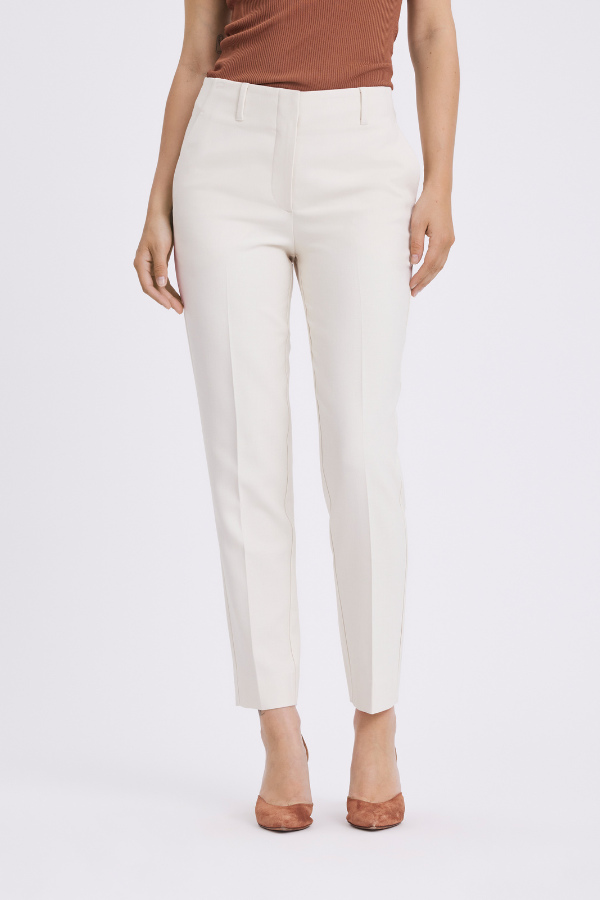 31193 IVORY MELANGE ANKLE