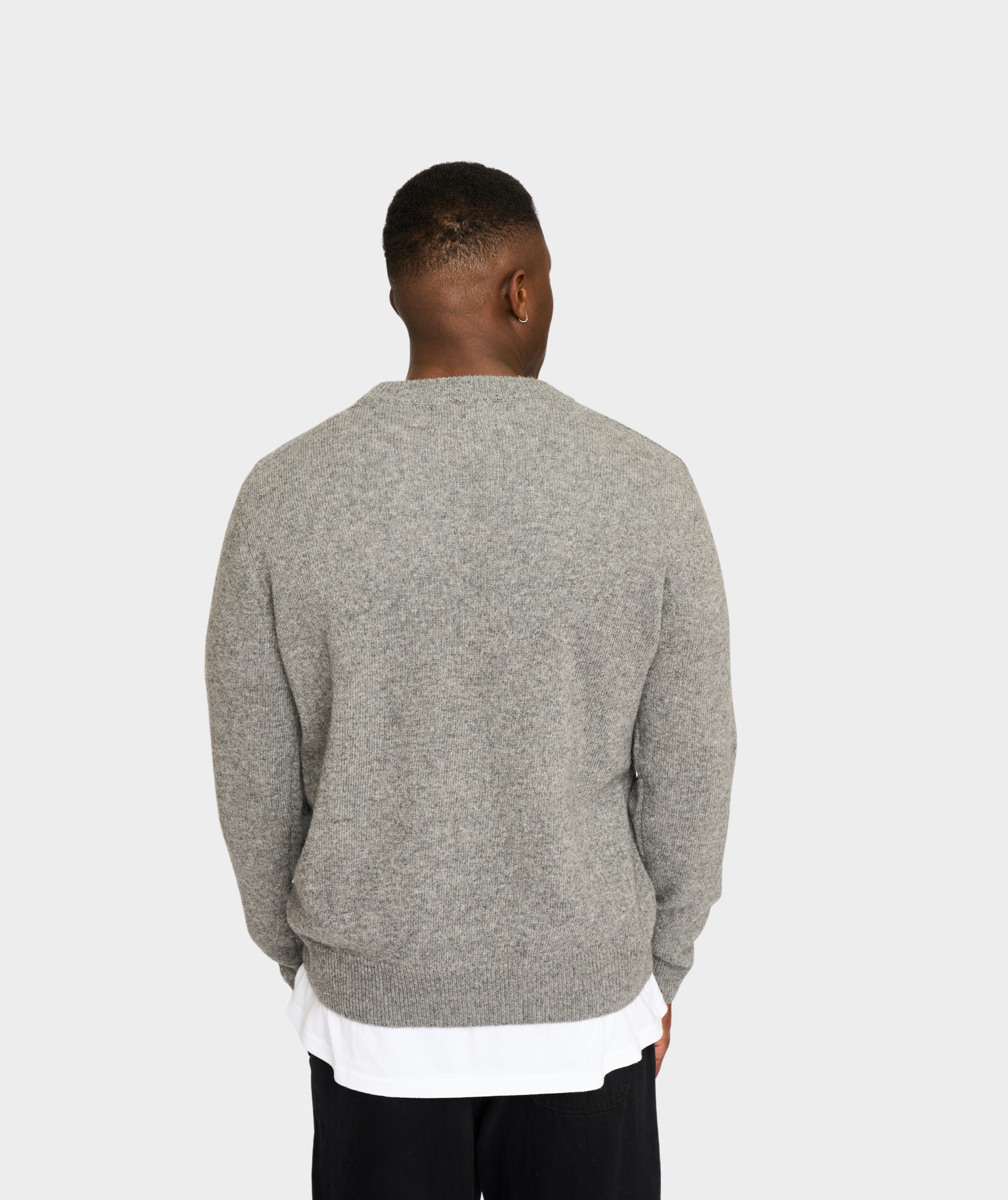 4-LIGHT GREY MELANGE