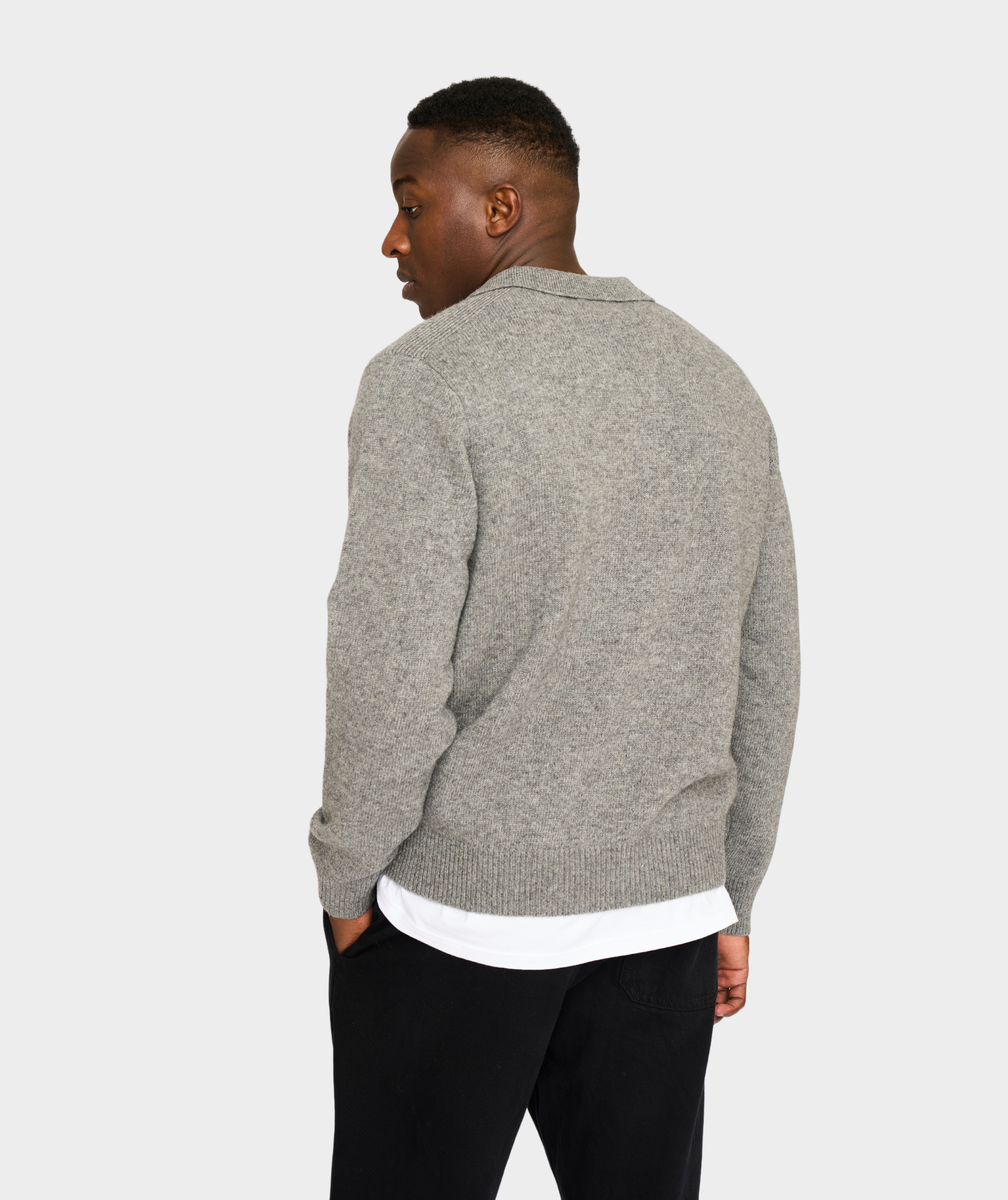 4-LIGHT GREY MELANGE