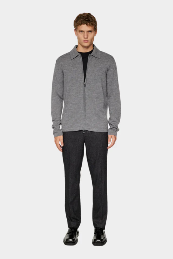 U218 MID GREY MELANGE