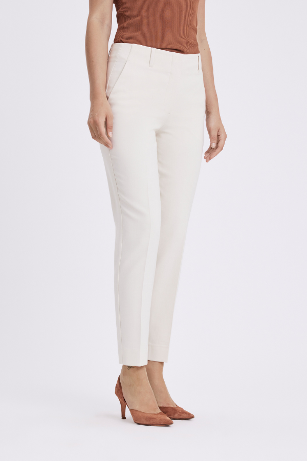 31193 IVORY MELANGE ANKLE