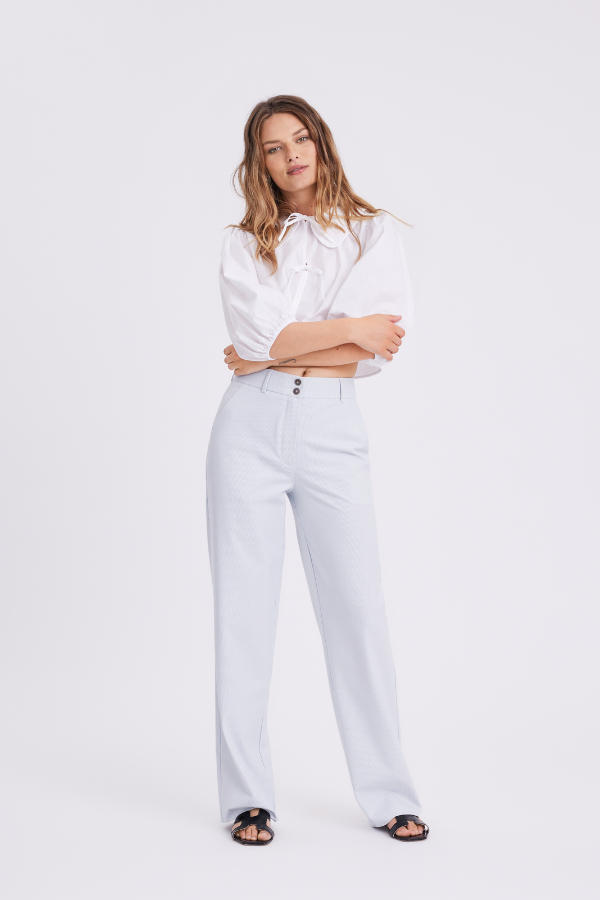 31160 LIGHT BLUE STRIPE LONG