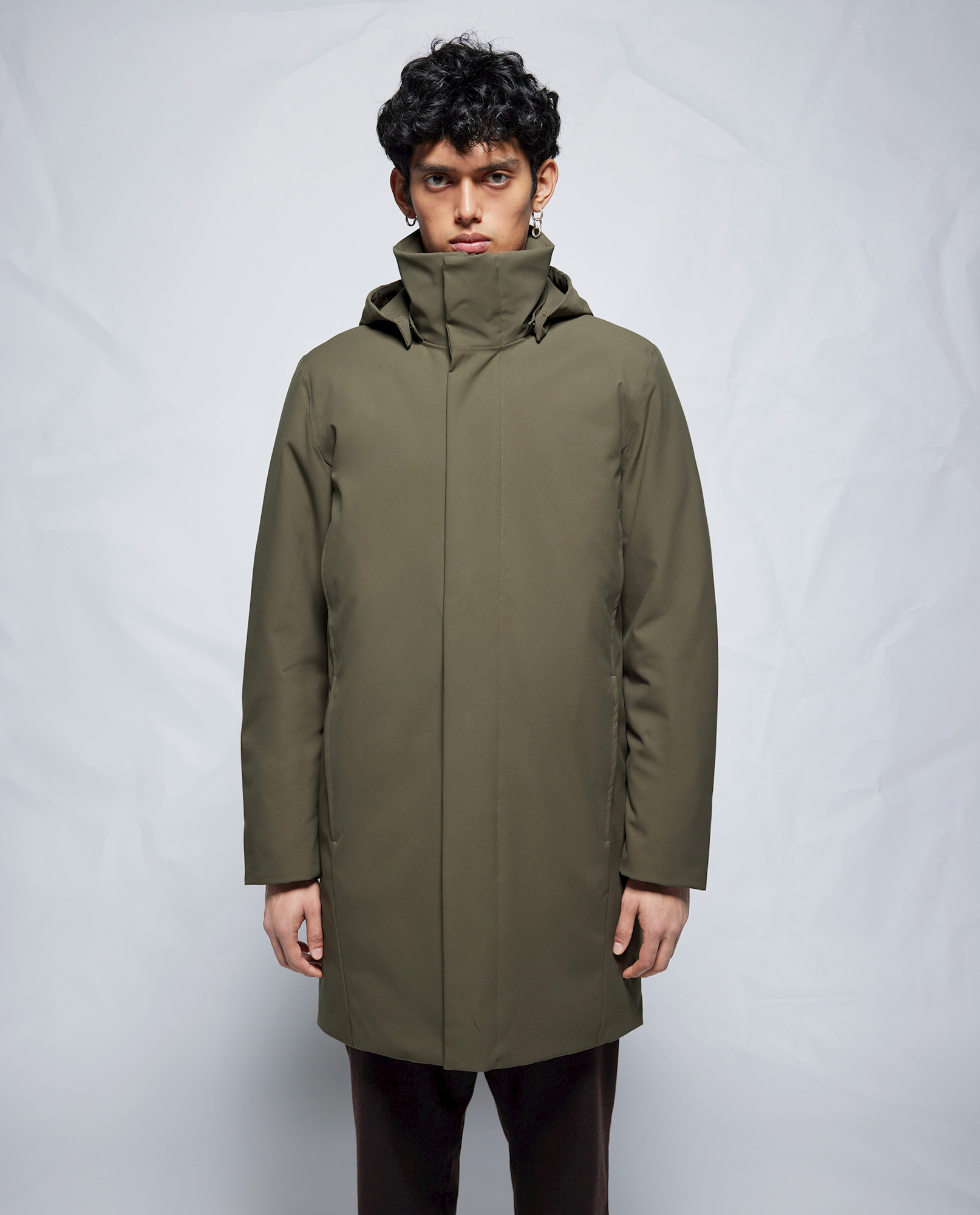 Elvine Winterjas Heren | Jeffrey Dusk Olive