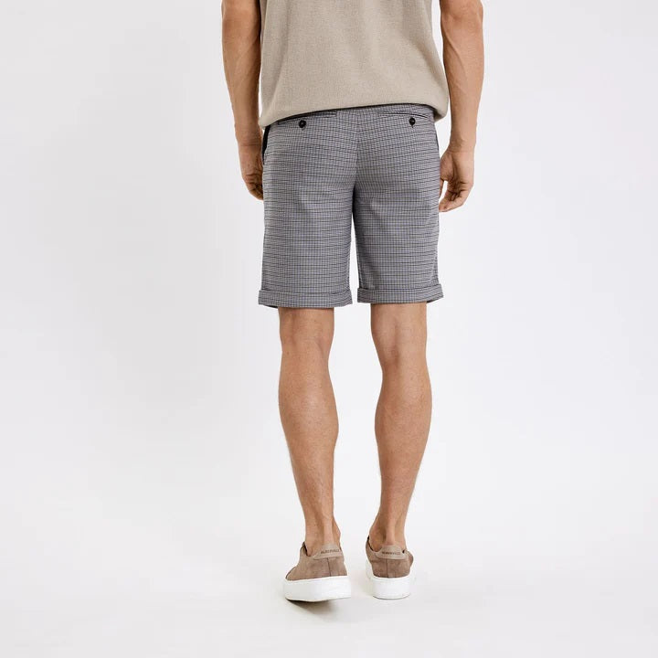 02407 BLUE GREY MINI CHECK