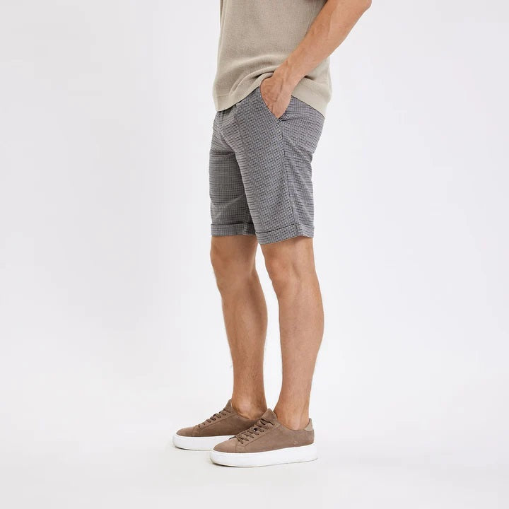 02407 BLUE GREY MINI CHECK