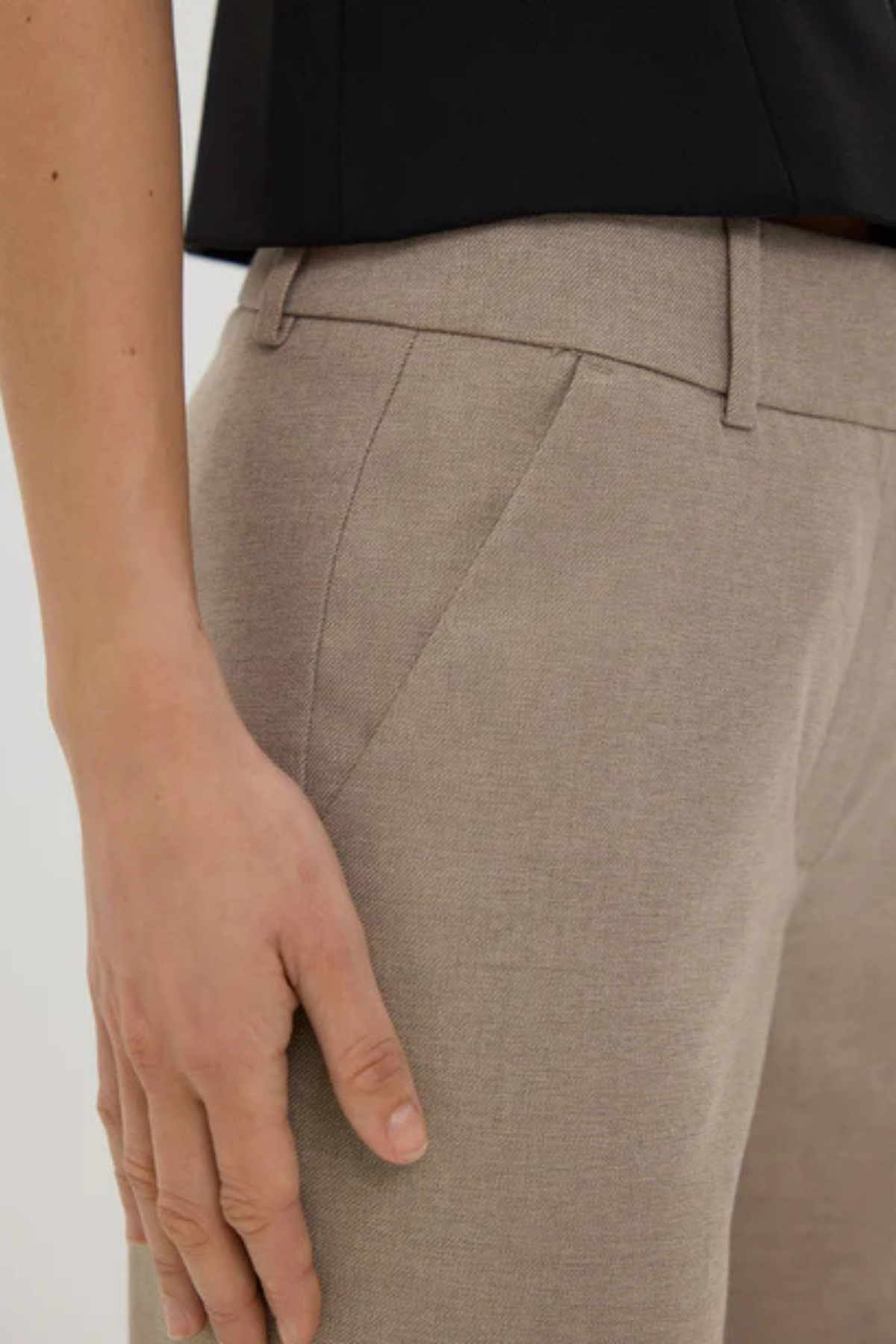 30937 DARK SAND MELANGE ANKLE