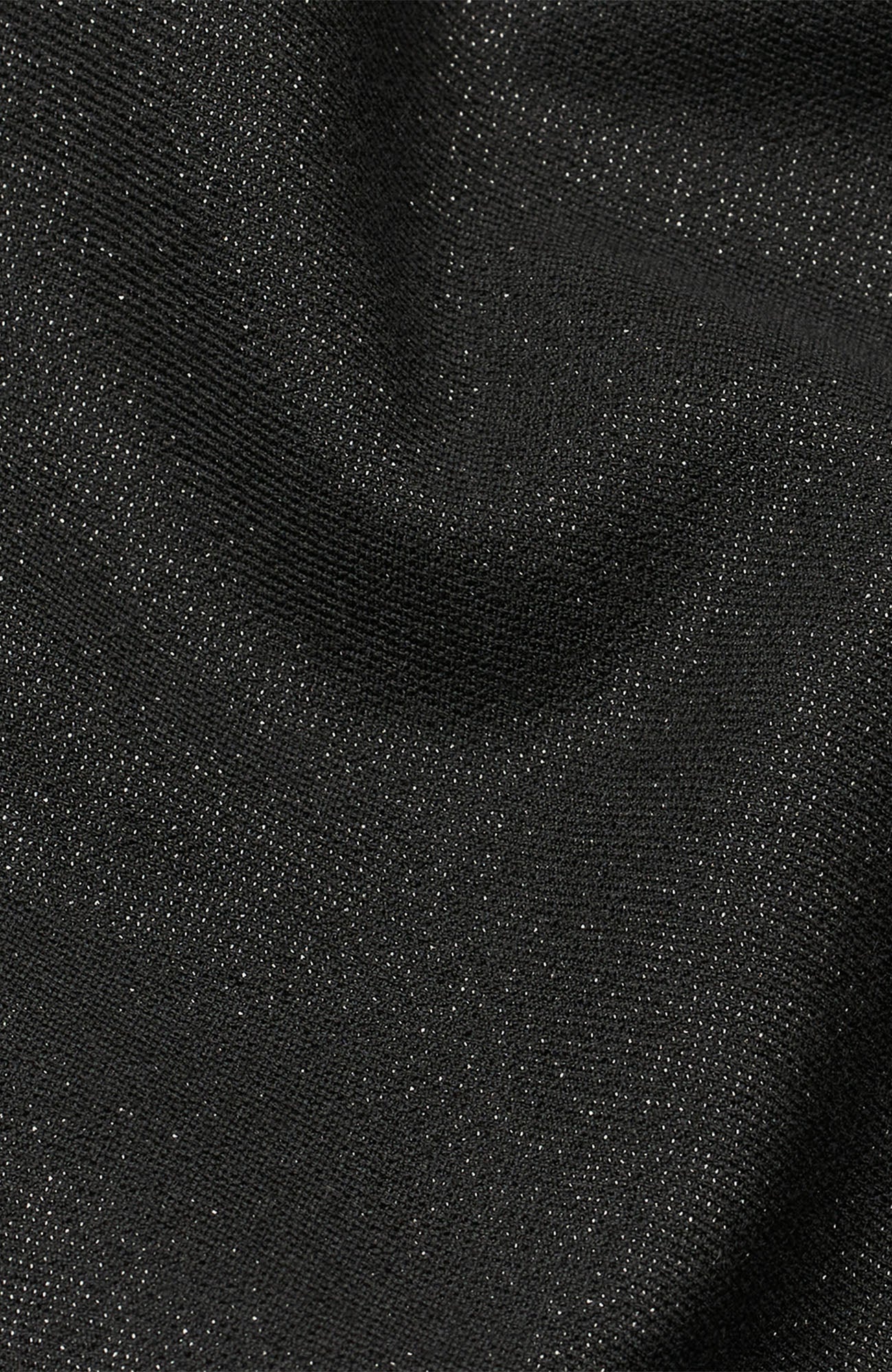 30909 BLACK GLITTER LONG