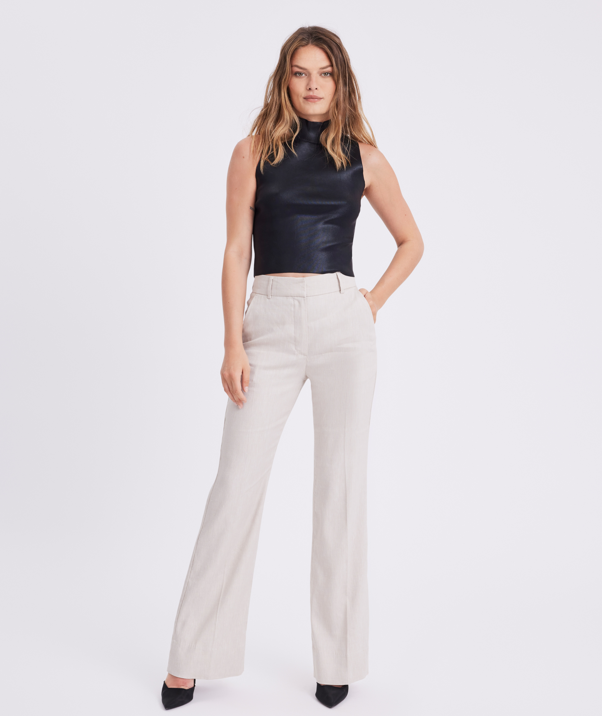 30863 SAND LINEN LONG