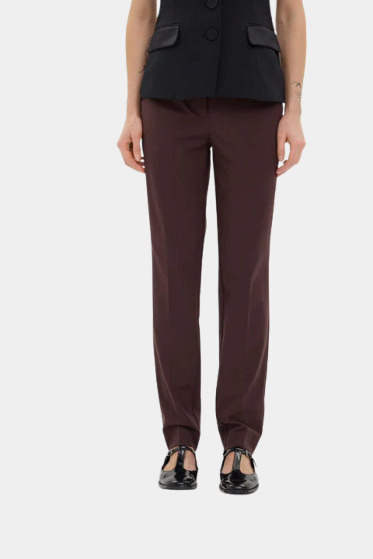 31264 DEEP GARNET ANKLE