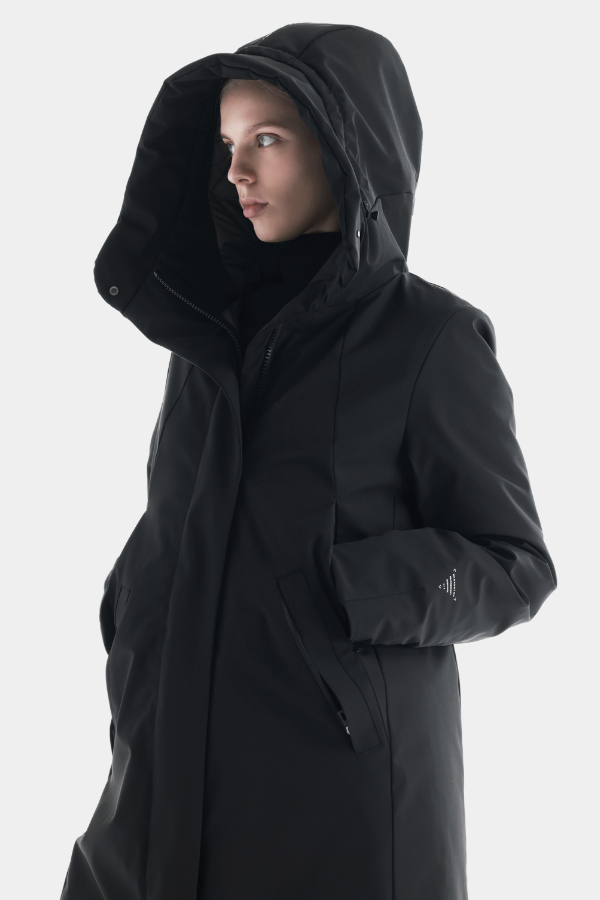 Krakatau Parka Jassen voor Dames | GAIA - BLACK