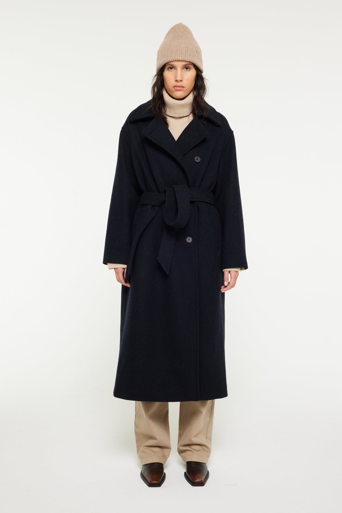 389 NAVY MELANGE