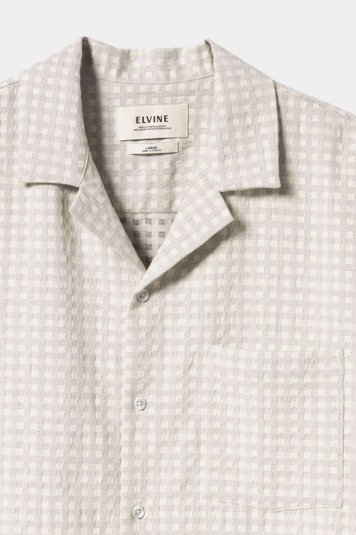 288 LIGHT GREY CHECK