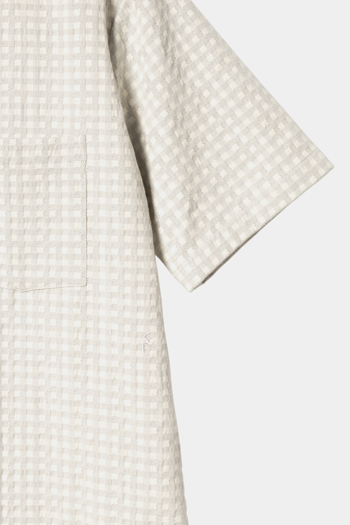 288 LIGHT GREY CHECK