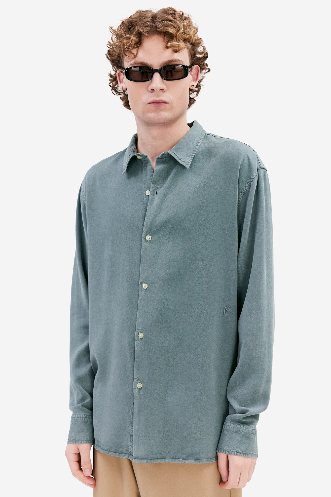 Elvine Shirt Heren Ossian English Blue