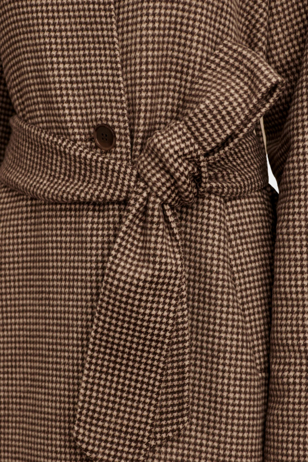 DEEP TAUPE / SANDSHELL MICRO PUPPYTOOTH