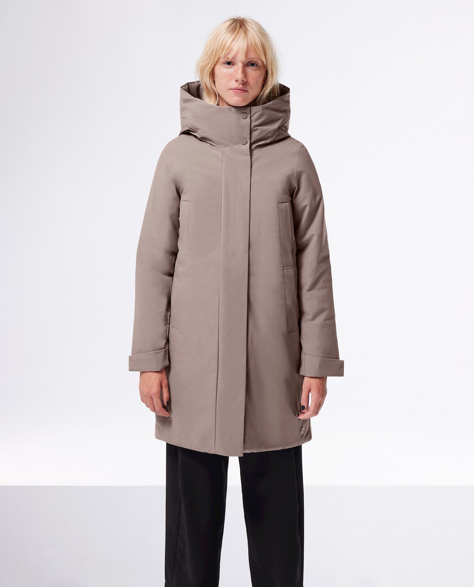 Elvine winter coat women Eline Heather