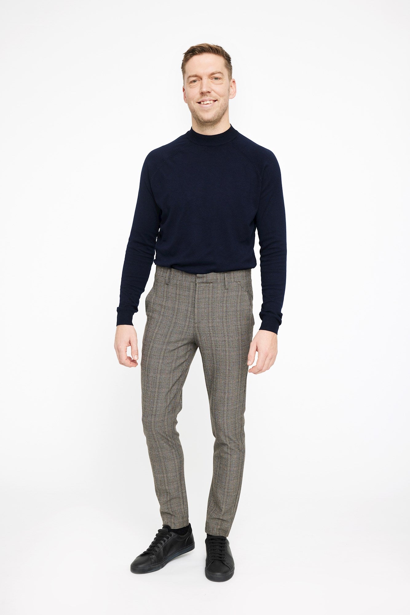 30914 LIGHT BROWN CHECK ''32''