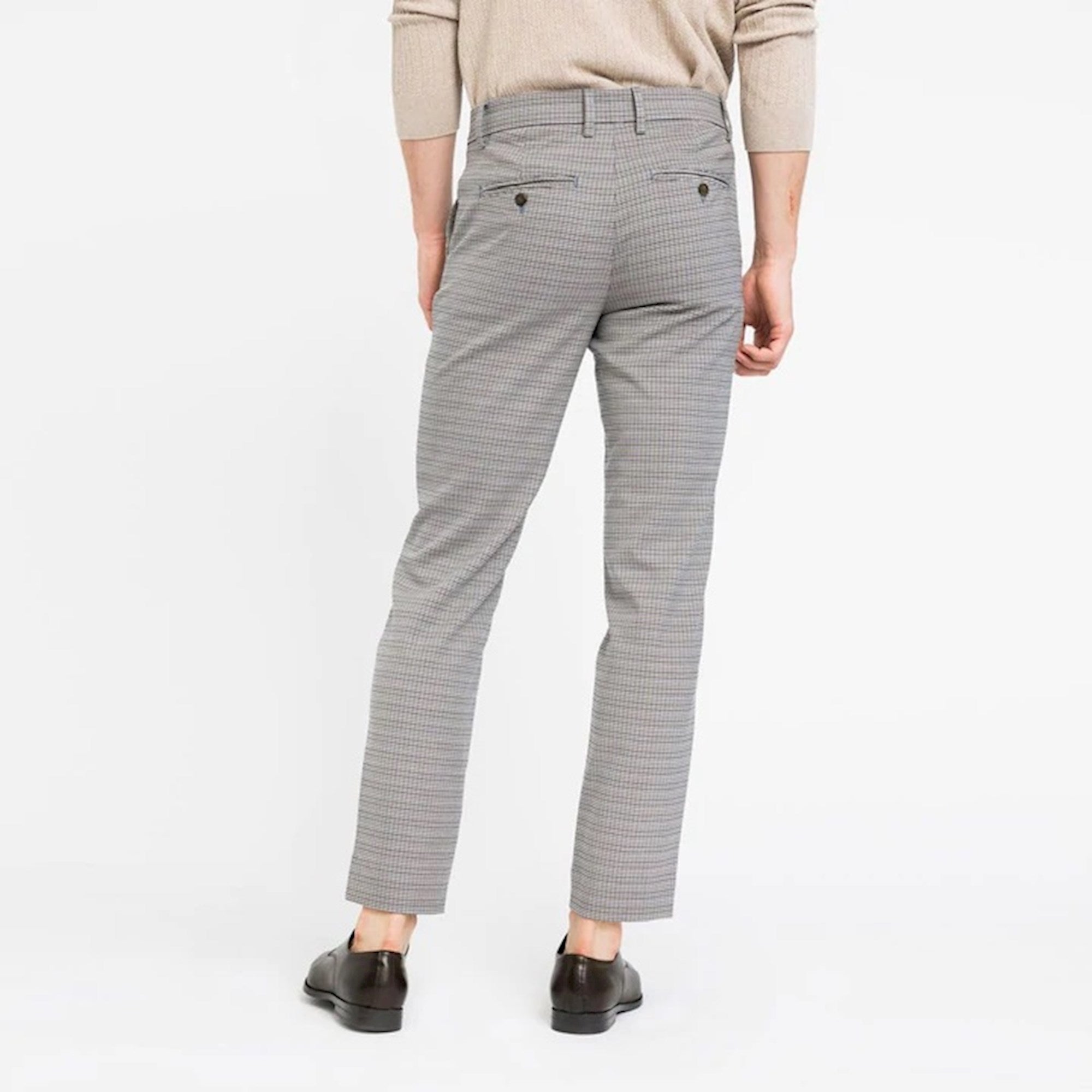 02407 BLUE GREY MINI CHECK ''32''