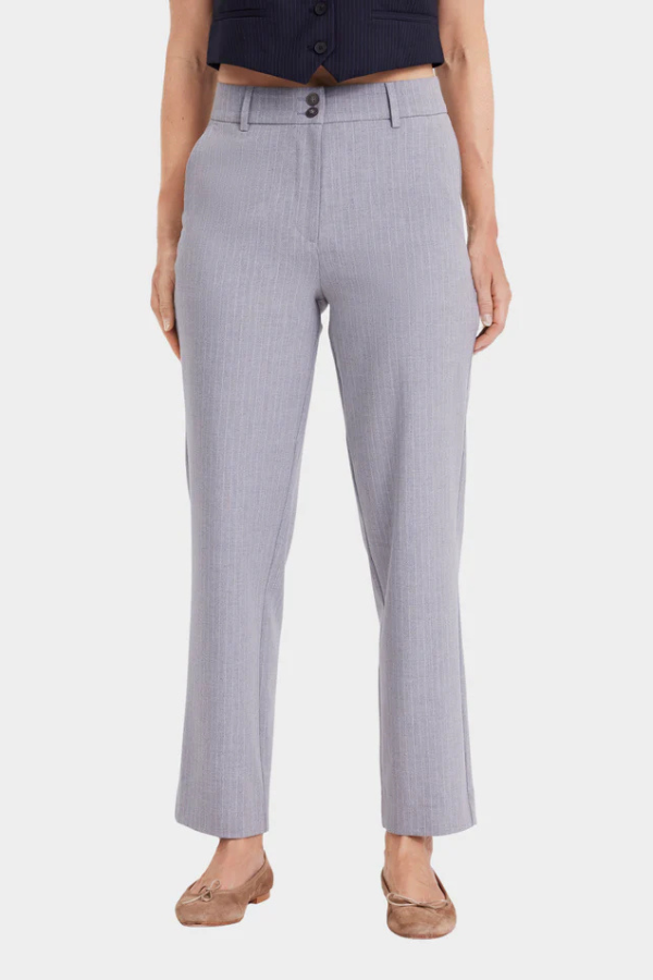 31178 LIGHT GREY PINSTRIPE ANKLE