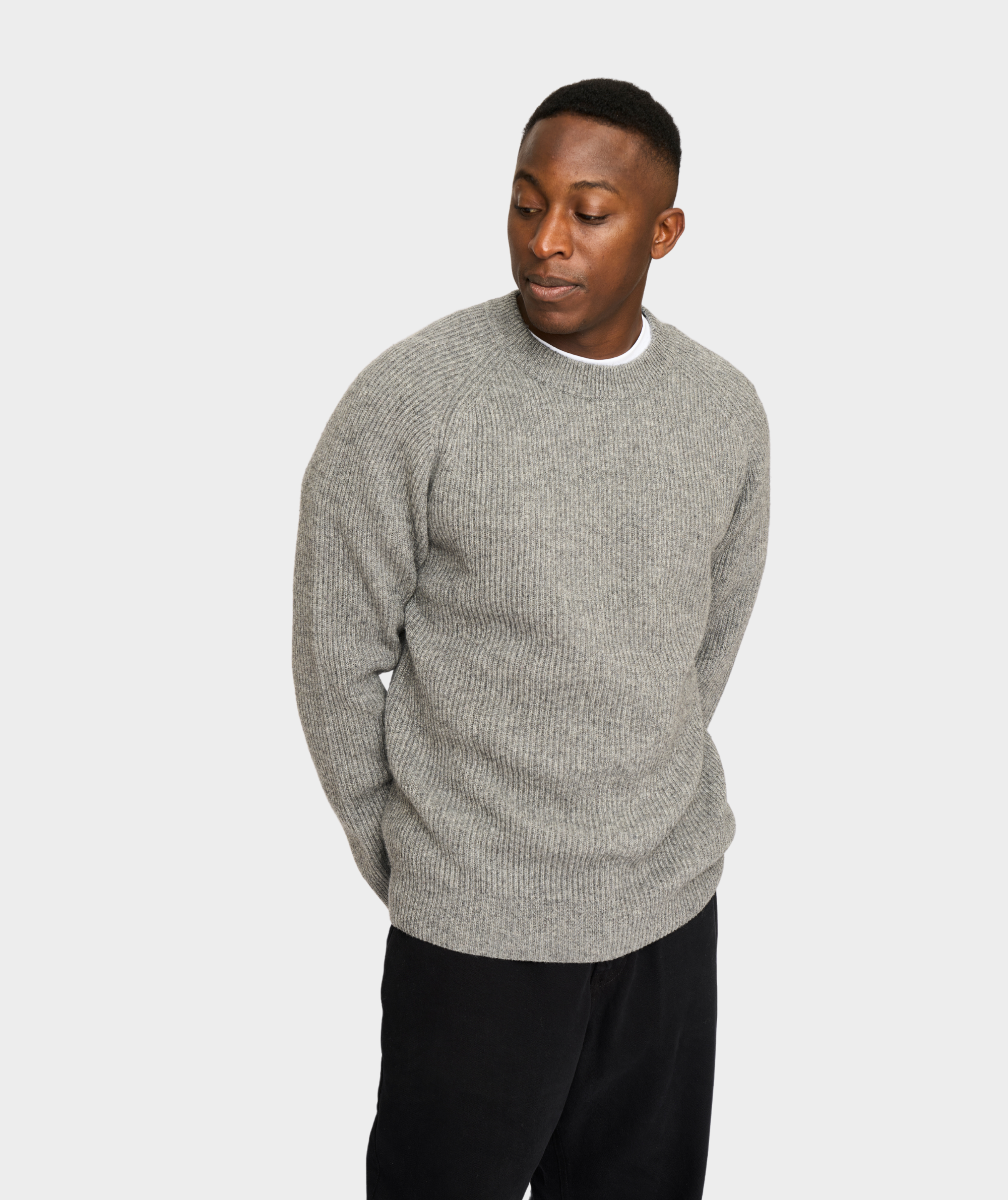 4-LIGHT GREY MELANGE