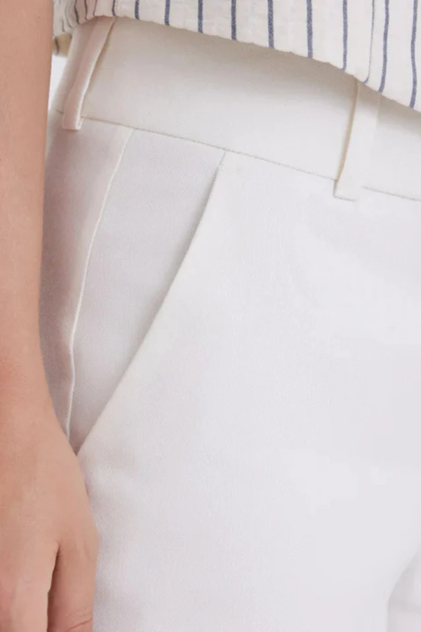 31173 CREAM WHITE LINEN ANKLE