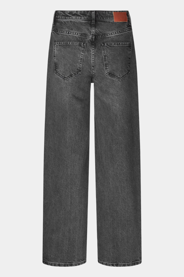 31342 WORN-IN BLACK DENIM REGULAR