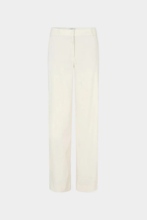 31173 CREAM WHITE LINEN ANKLE