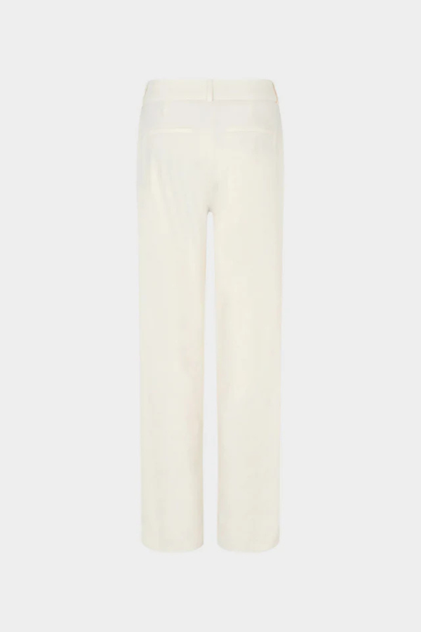 31173 CREAM WHITE LINEN ANKLE