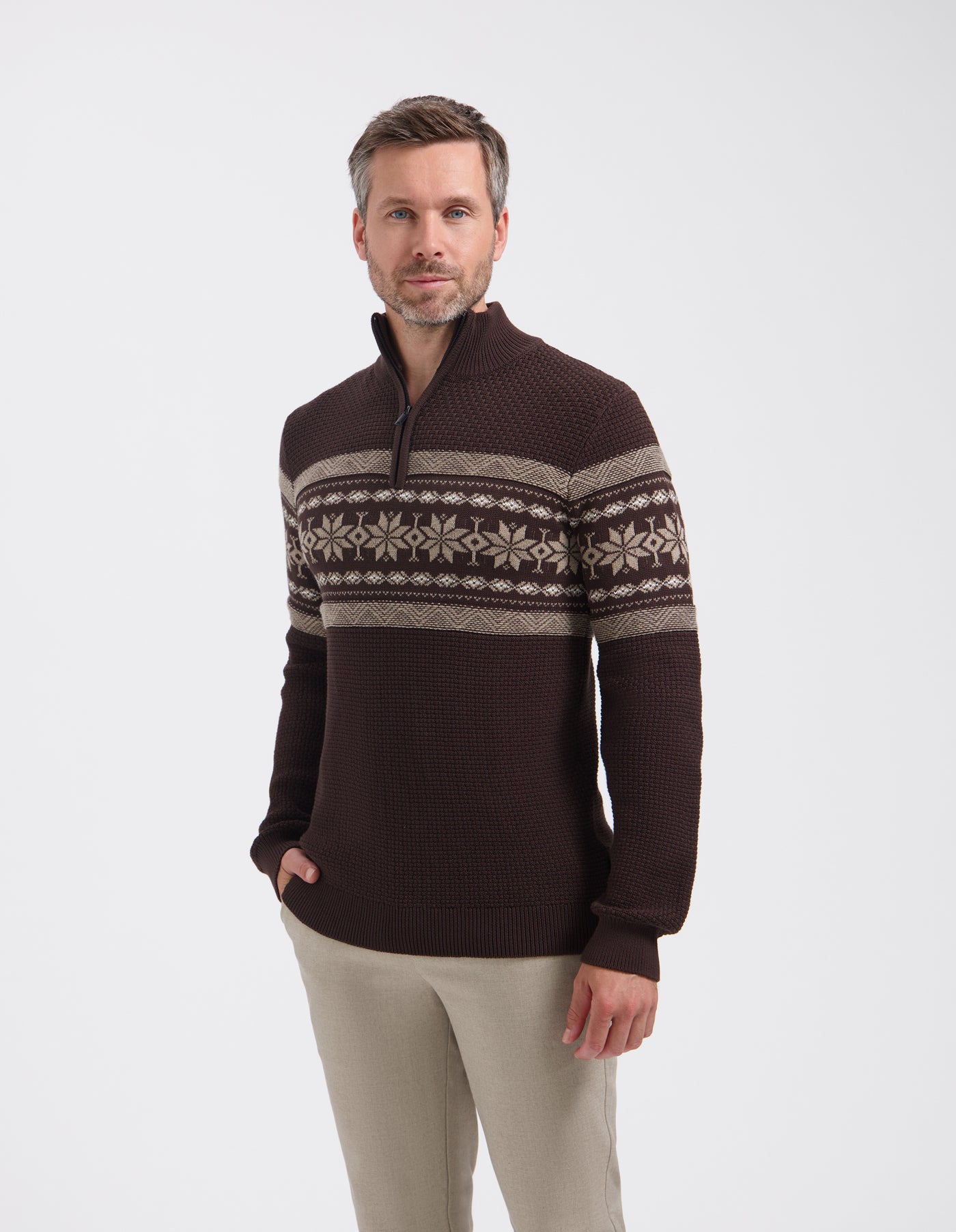 50015 BURNED COFFEE/50004 TAUPE MEL /10000 WHITE