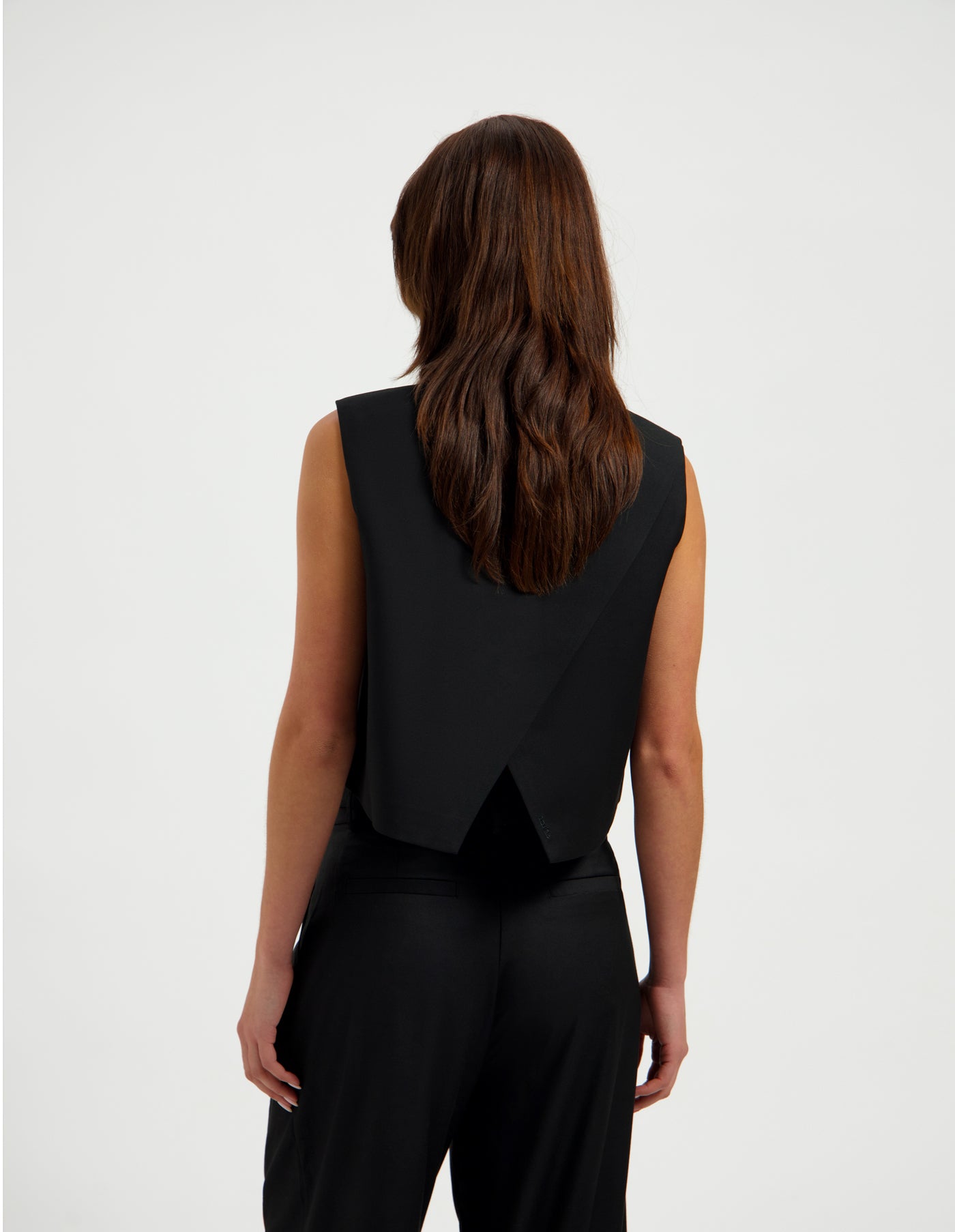 Azulae Zwarte Gilet Top Dames | GILA GILET - BLACK