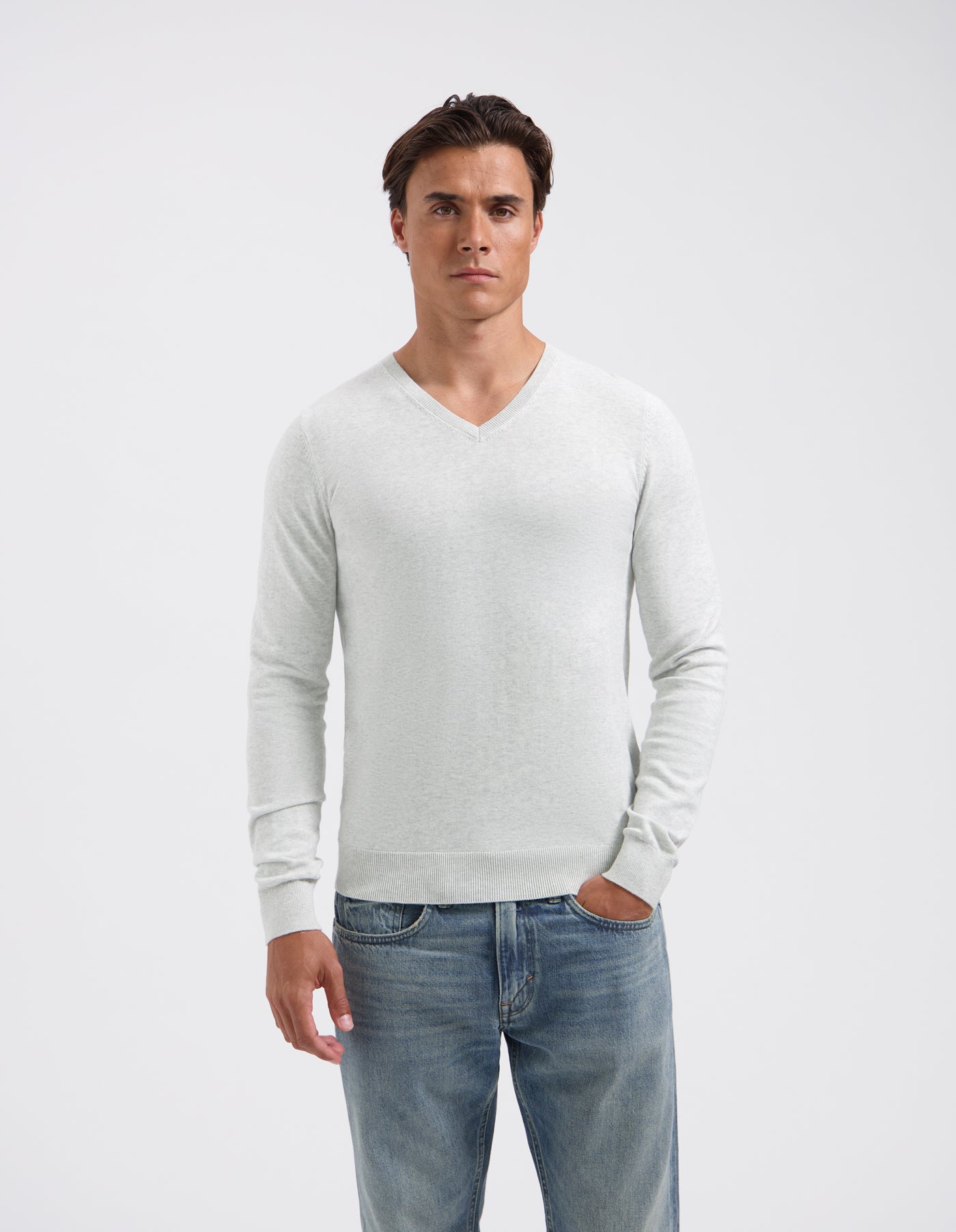 WHITE MELANGE