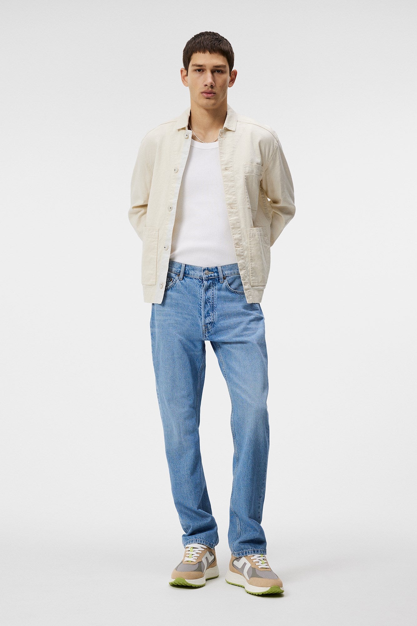 J lindeberg denim on sale jacket