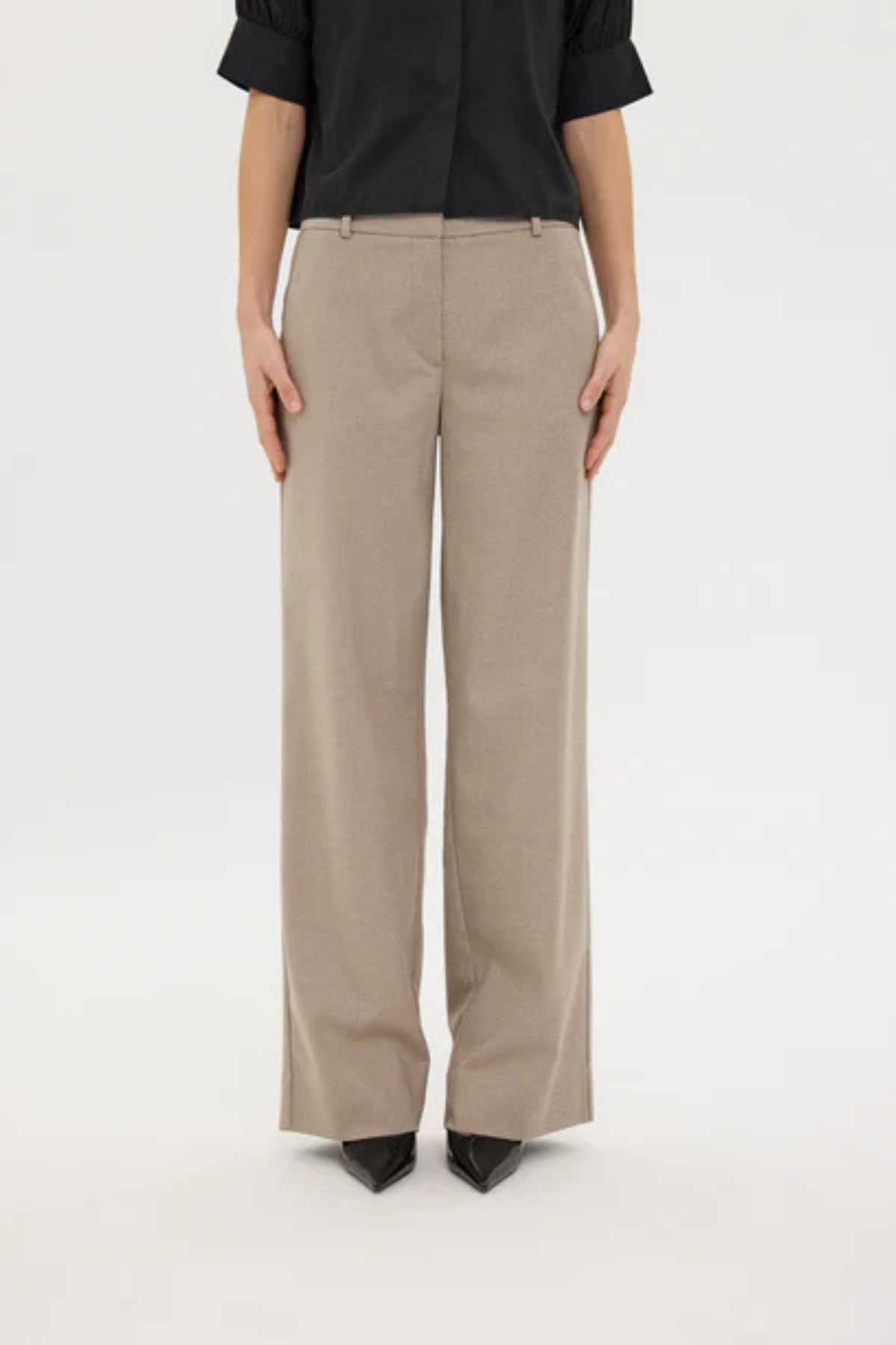 30937 DARK SAND MELANGE LONG