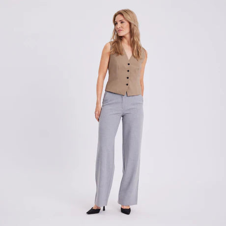 30970 MID GREY MELANGE LONG