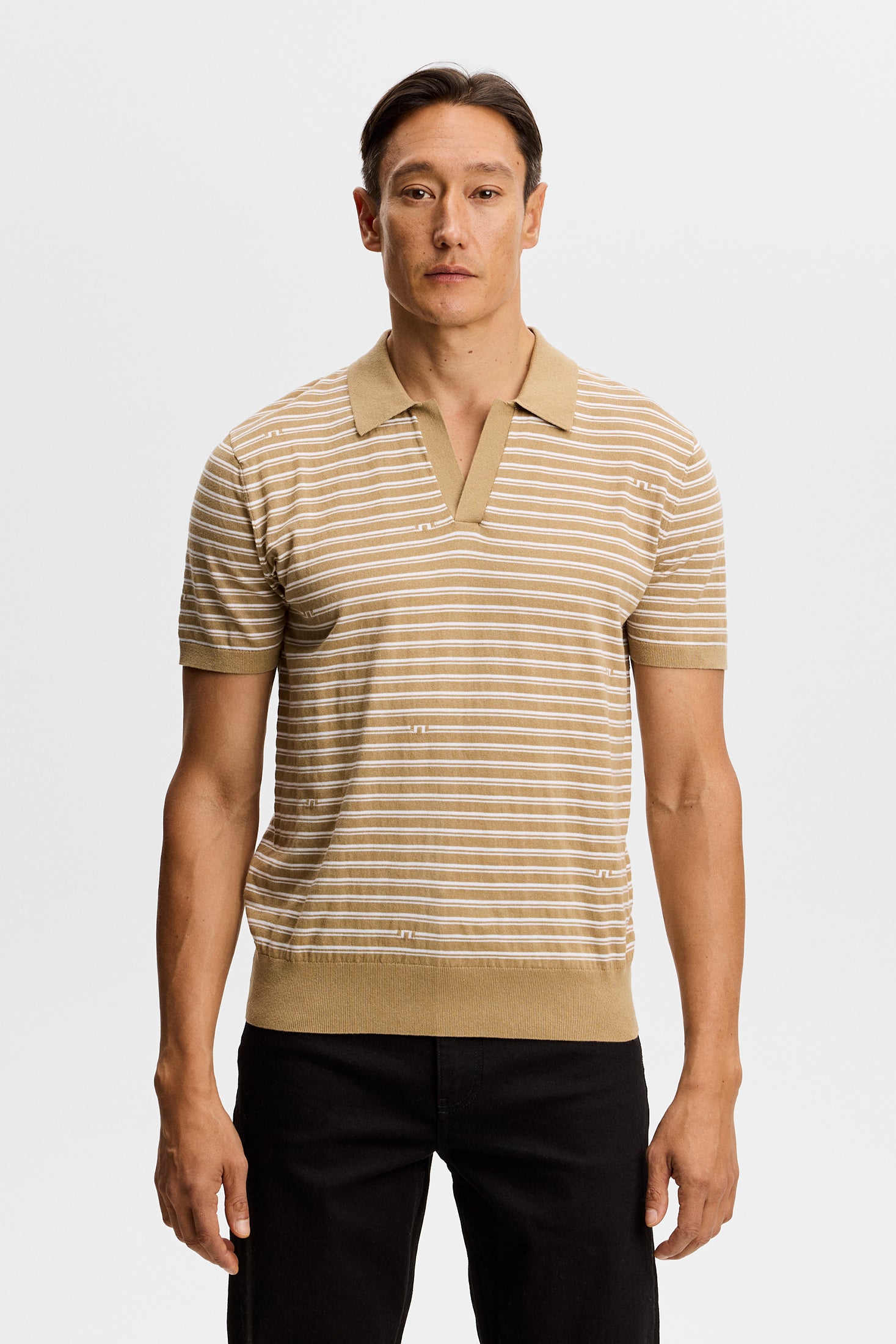 C174 BRIDGE STRIPE KELP WHITE