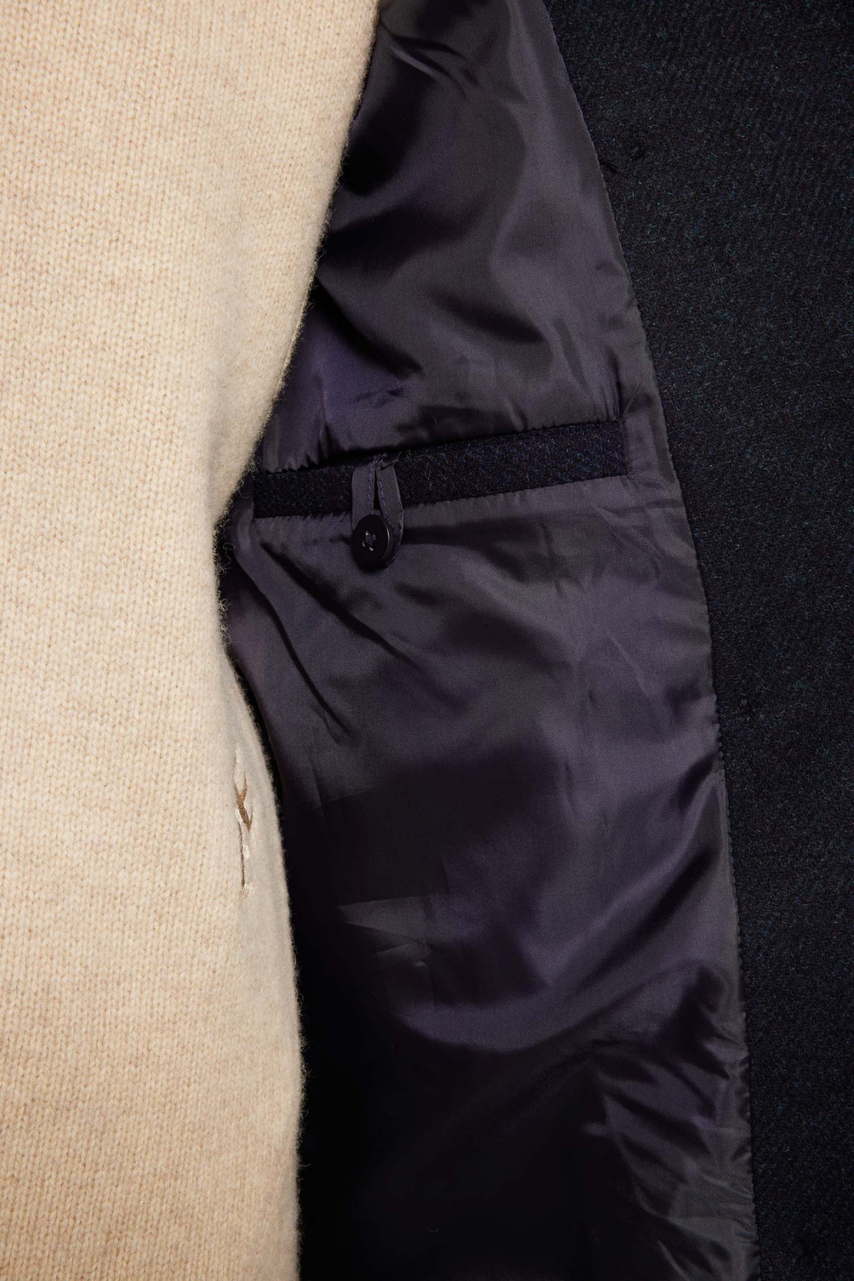 389 NAVY MELANGE