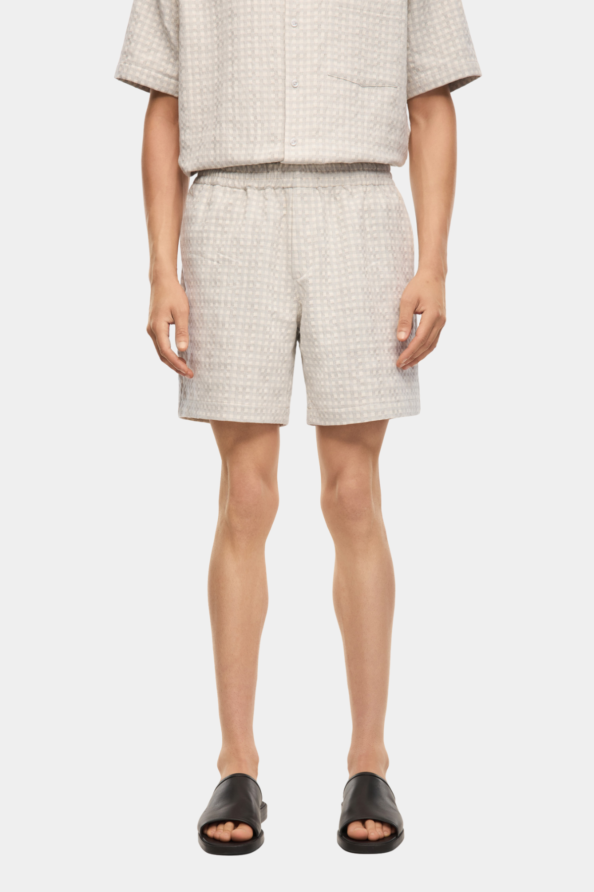 288 LIGHT GREY CHECK