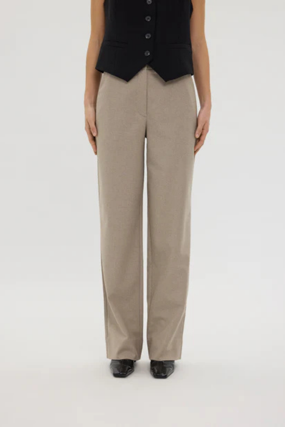 30937 DARK SAND MELANGE ANKLE