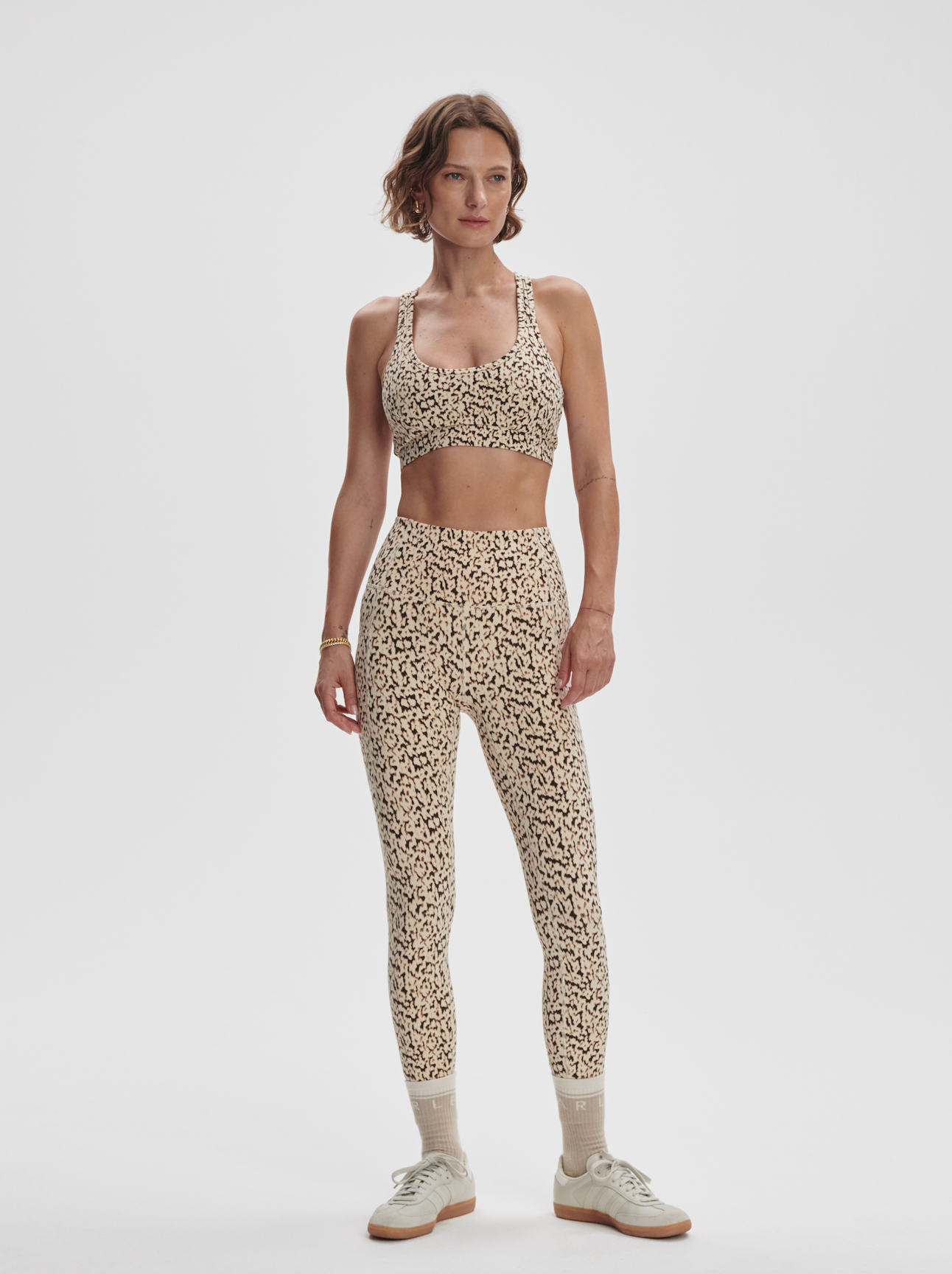 ALMOND ABSTRACT LEOPARD