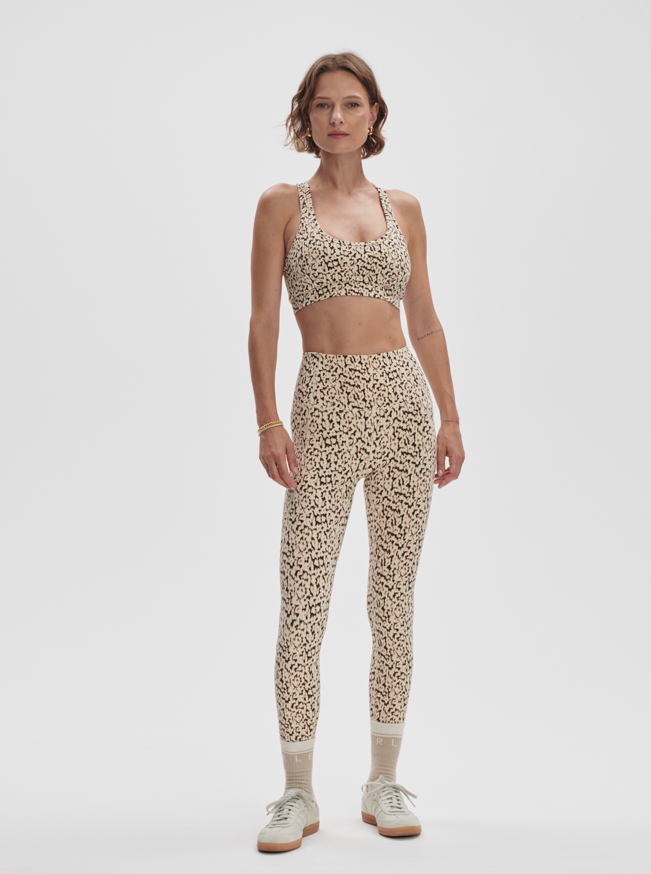 ALMOND ABSTRACT LEOPARD