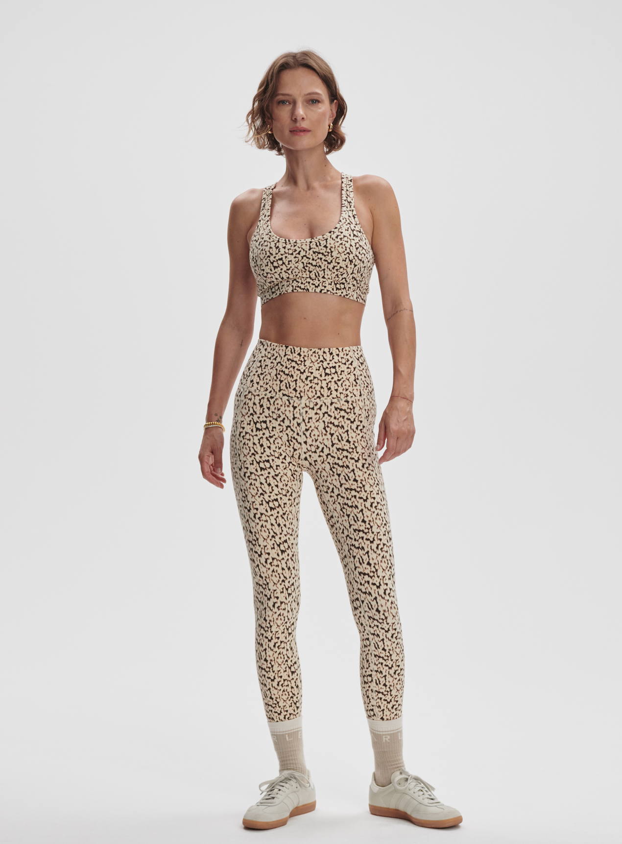 ALMOND ABSTRACT LEOPARD