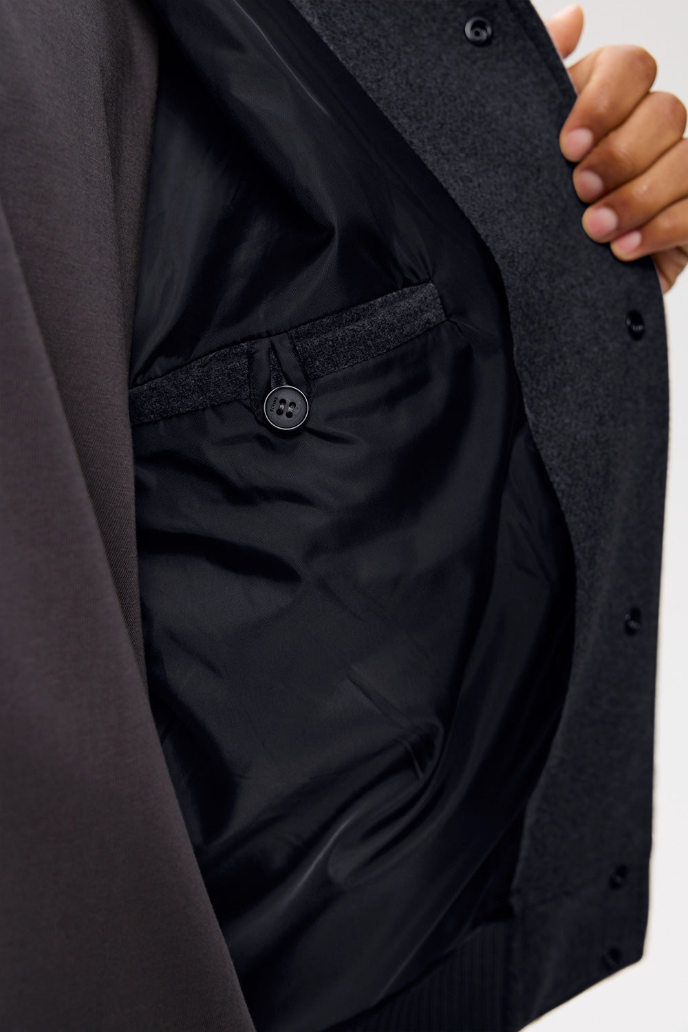 389 NAVY MELANGE