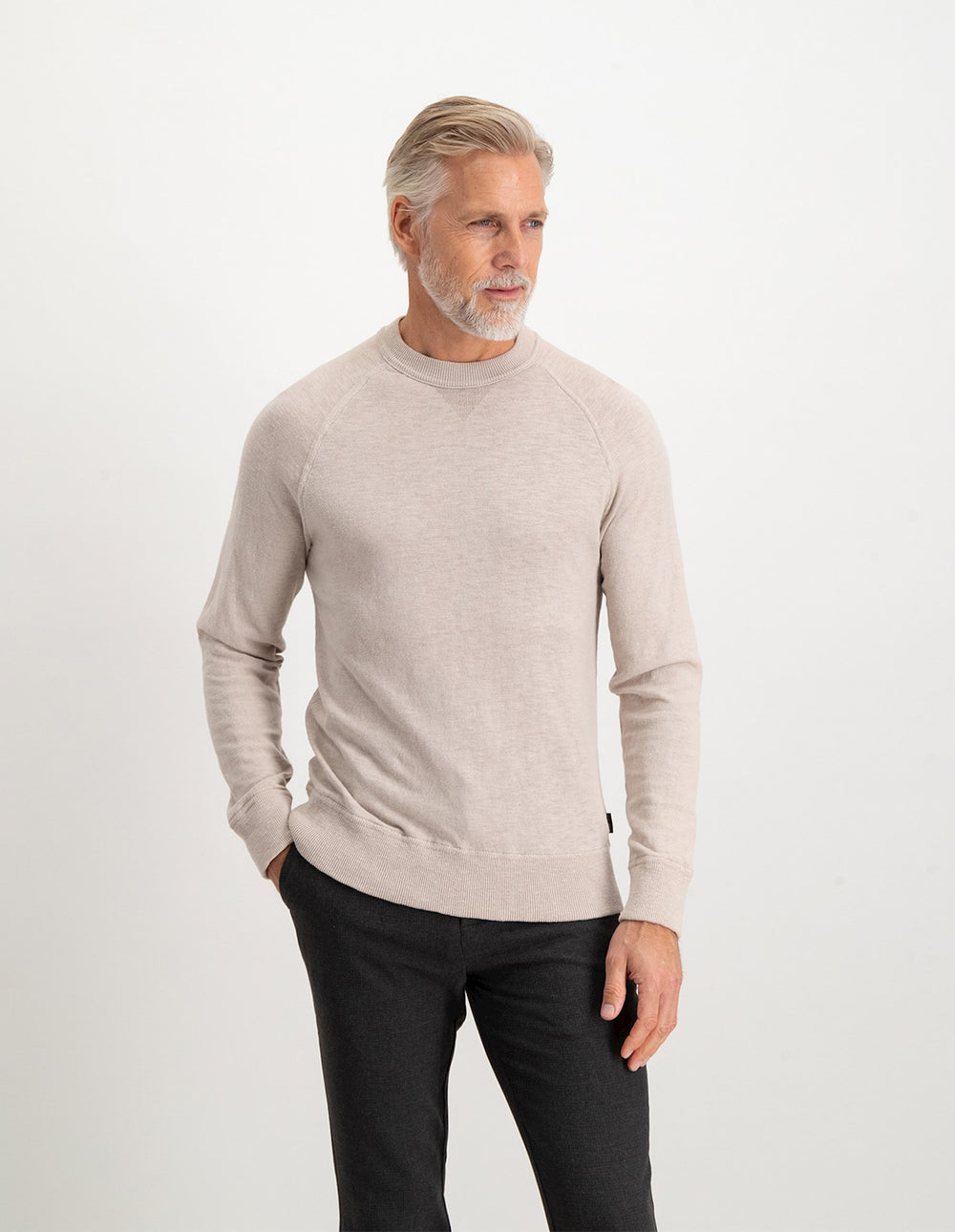 Saint Steve Sweater Men | Pascal Cement