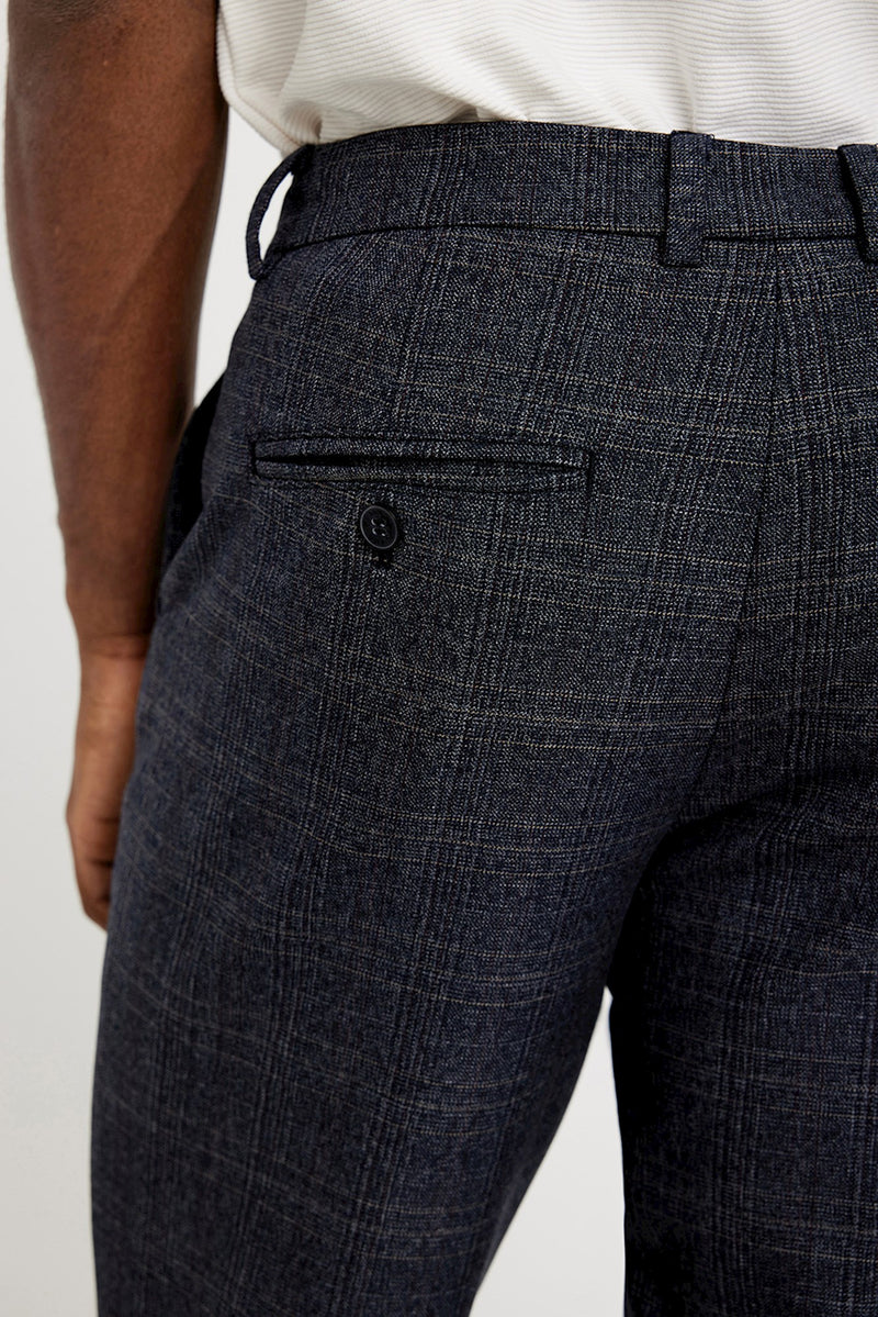 DARK BLUE CHECK 32