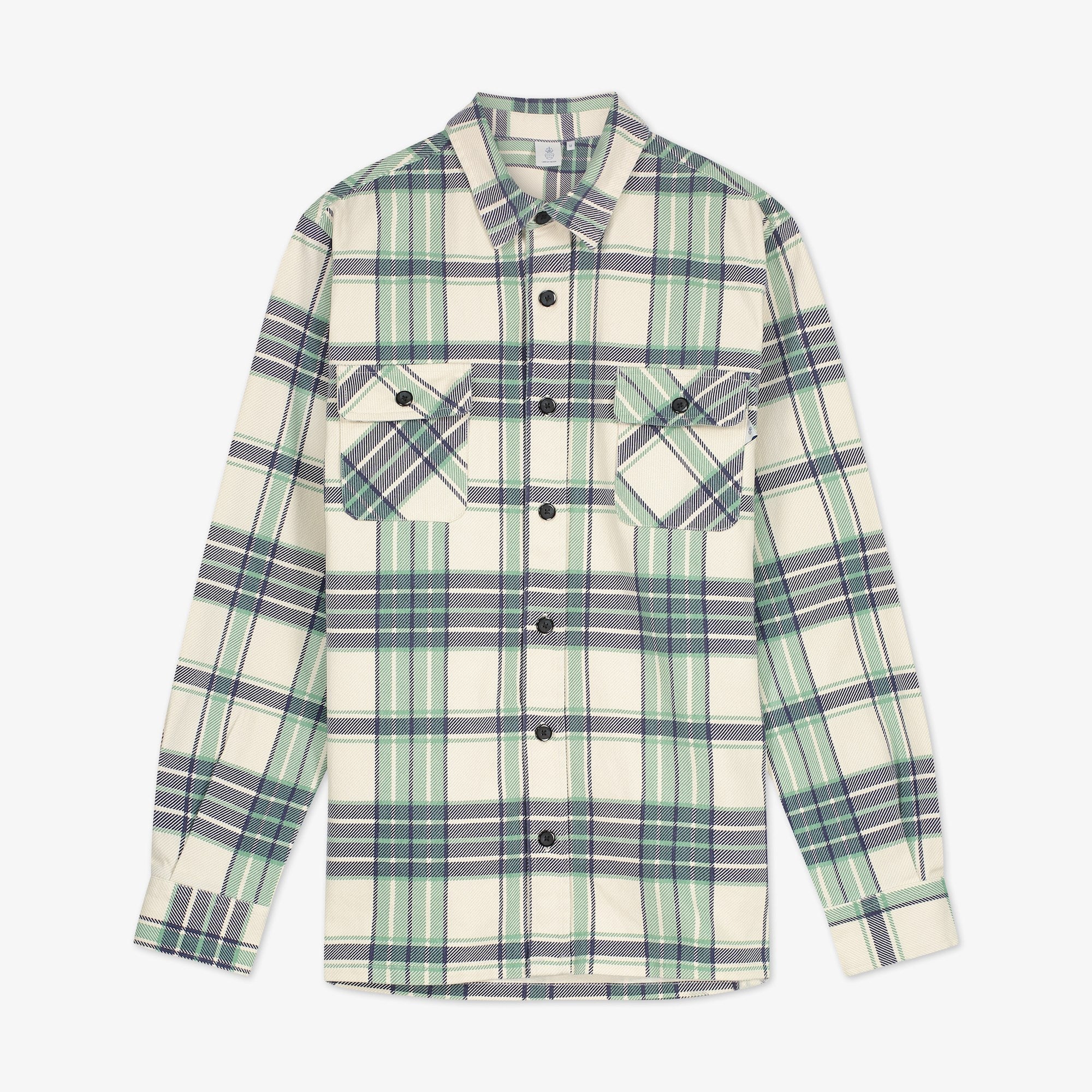 BEIGE - CHINOIS GREEN CHECK